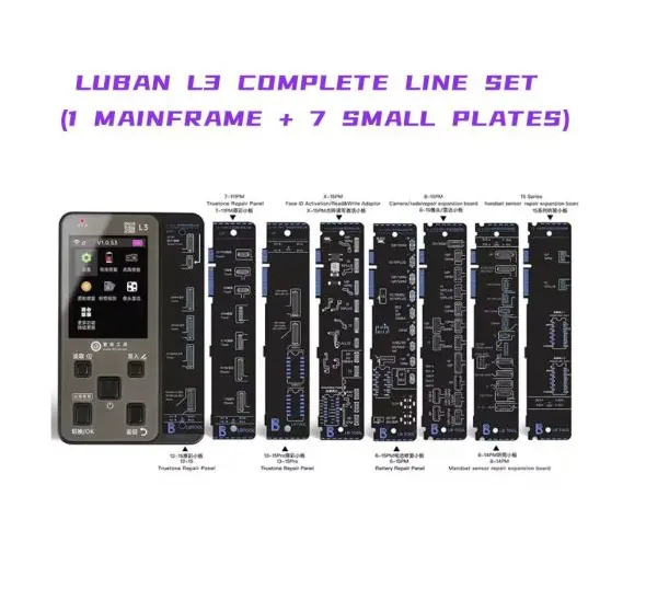 Luban L3 Complete Line Set (1 Mainframe + 7 Small Plates)
